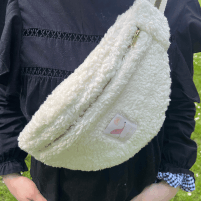 Sac Banane Sherpa Mouton