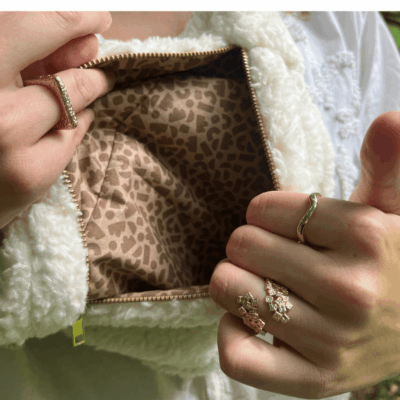 Sac Banane Sherpa Mouton