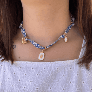 Collier Joanna Large – Breloques dorées