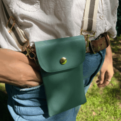 Pochette de téléphone Vert