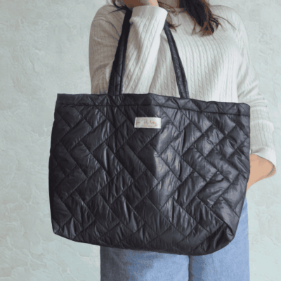 Sac Cabas Imperméable Noir