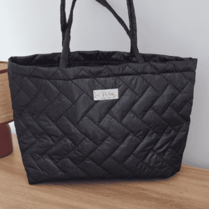 Sac Cabas Imperméable Noir