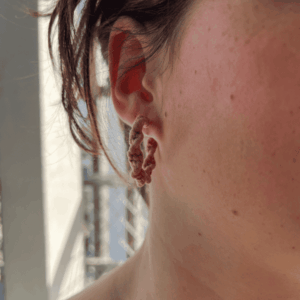 Créoles Macramé Sienne