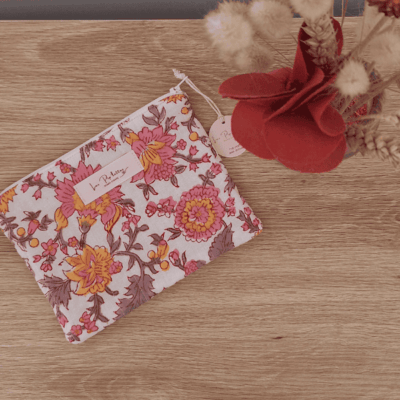 Trousse Matelassée Plate