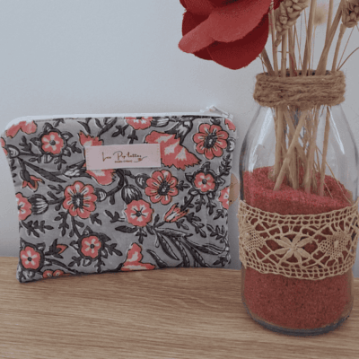 Trousse Matelassée Plate