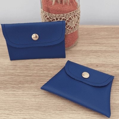 Porte-Monnaie Bleu