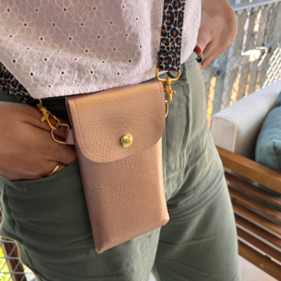 Pochette de téléphone Rose Gold