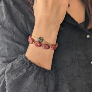 Bracelet Léonie – Bordeaux