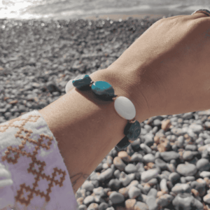 Bracelet Léonie – Emeraude