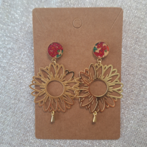 Boucles d&rsquo;oreilles – Flora
