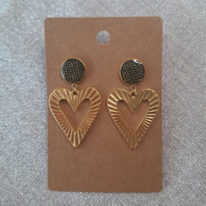 Boucles d&rsquo;oreilles – Christie kaki